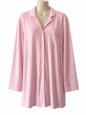 Victoria's Secret SoSoft Modal Front Button Sleepshirt